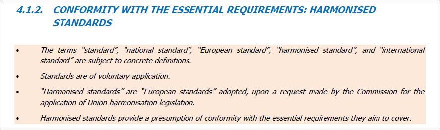 歐盟產品規則藍色指南